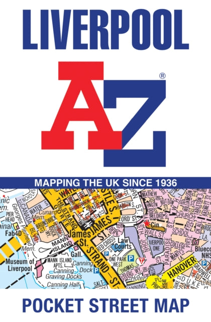 Book cover of: Liverpool A-Z Pocket Street Map