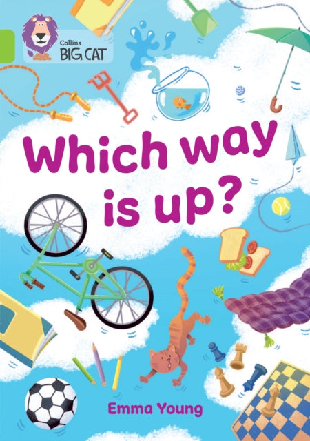 Book cover of: Which way is up?. By: Emma Young