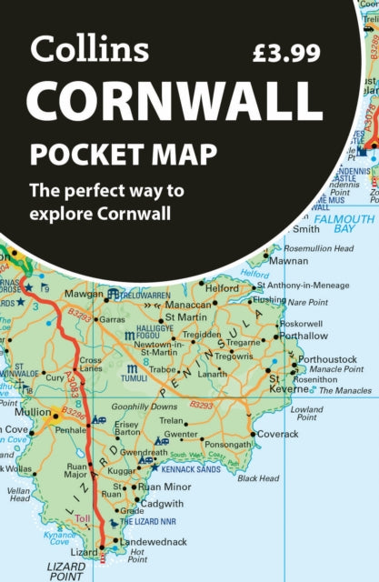 Book cover of: Cornwall Pocket Map
