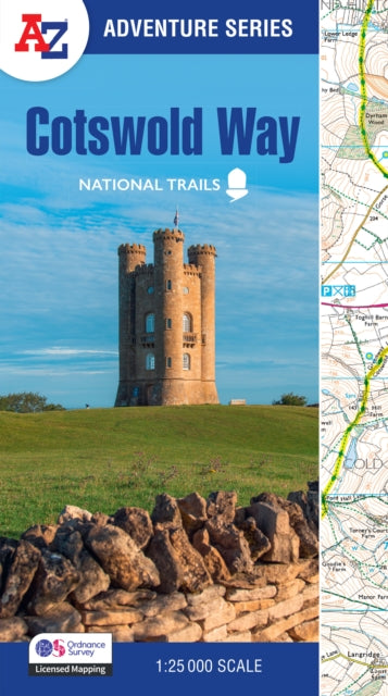 Cotswold Way, With Ordnance Survey Mapping 9780008727758 A-Z Maps
