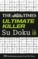Book cover of: Times Ultimate Killer Su Doku Book 18