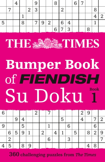 Book cover of: Times Bumper Book of Fiendish Su Doku book 1