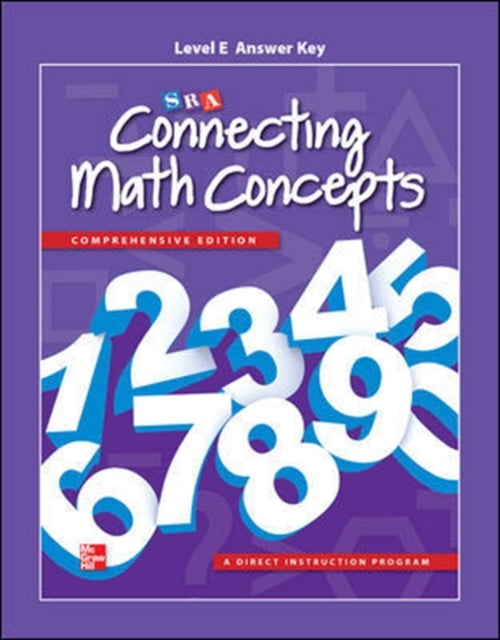 Book cover of: Connecting Math Concepts Level E, Additional Answer Key. By: Engelmann