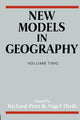 Book cover of: New Models in Geography - Vol 2. By: Richard Peet