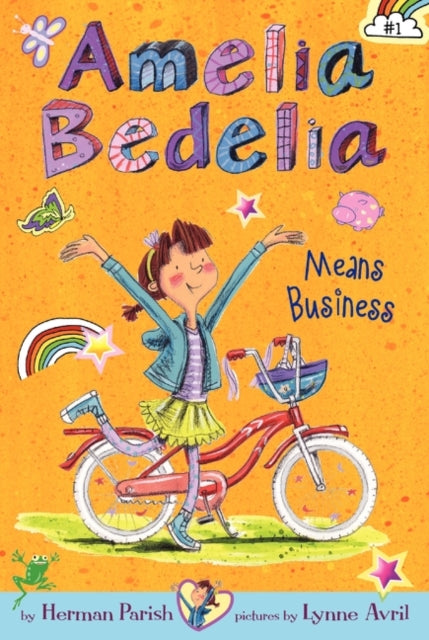Book cover of: Amelia Bedelia Chapter Book #1: Amelia Bedelia Means Business. By: Herman Parish