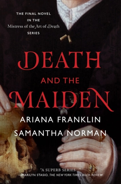 Book cover of: Death and the Maiden. By: Samantha Norman