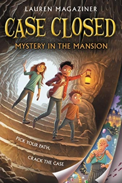 Book cover of: Case Closed #1: Mystery in the Mansion. By: Lauren Magaziner