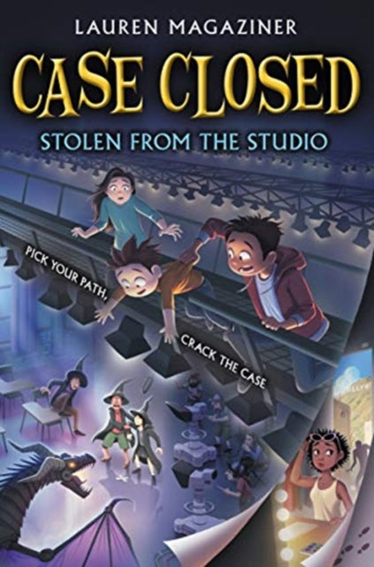 Book cover of: Case Closed #2: Stolen from the Studio. By: Lauren Magaziner