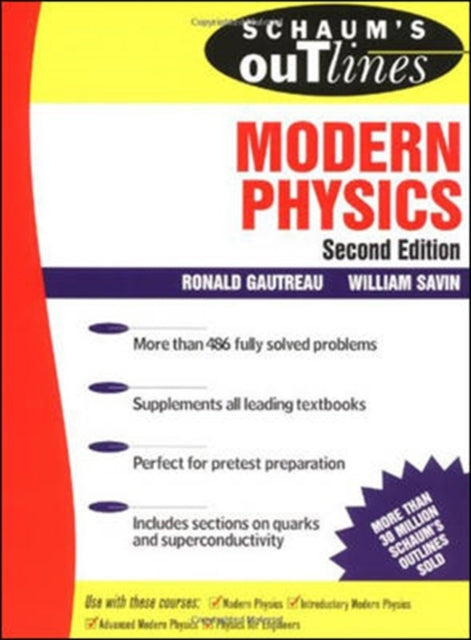 Book cover of: Schaum's Outline of Modern Physics