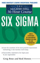 Book cover of: McGraw Hill 36 Hour Six Sigma Course. By: Greg  Brue