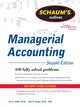Book cover of: Schaum's Outline of Managerial Accounting