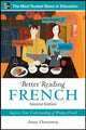 Book cover of: Better Reading French