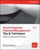 Book cover of: Oracle Hyperion Financial Management Tips And Techniques. By: Peter John Fugere