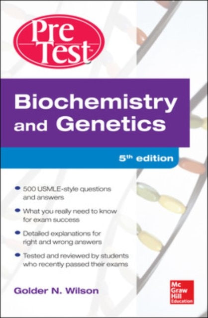 Book cover of: Biochemistry and Genetics Pretest Self-Assessment and Review 5/E
