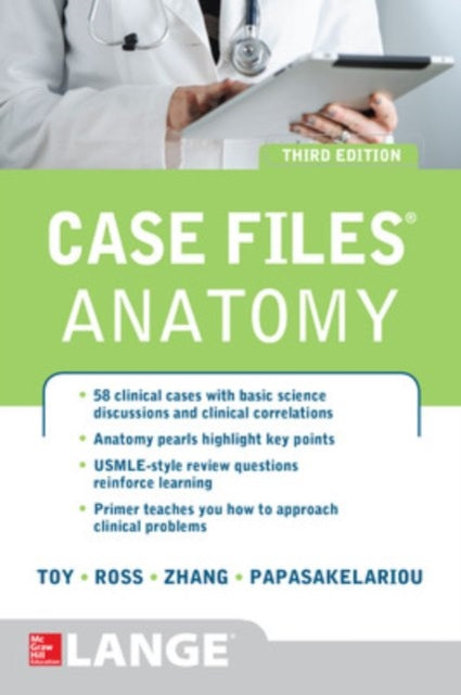 Book cover of: Case Files Anatomy 3/E. By: Eugene C. Toy