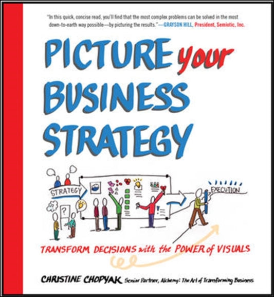 Book cover of: Picture Your Business Strategy: Transform Decisions with the Power of Visuals. By: Christine Chopyak