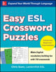 Book cover of: Easy ESL Crossword Puzzles