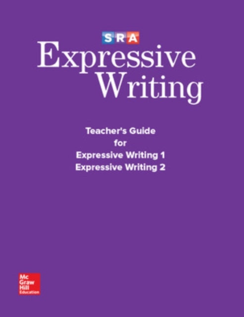 Book cover of: Expressive Writing Levels 1 & 2 - Additional Teacher's Guide. By: McGraw Hill