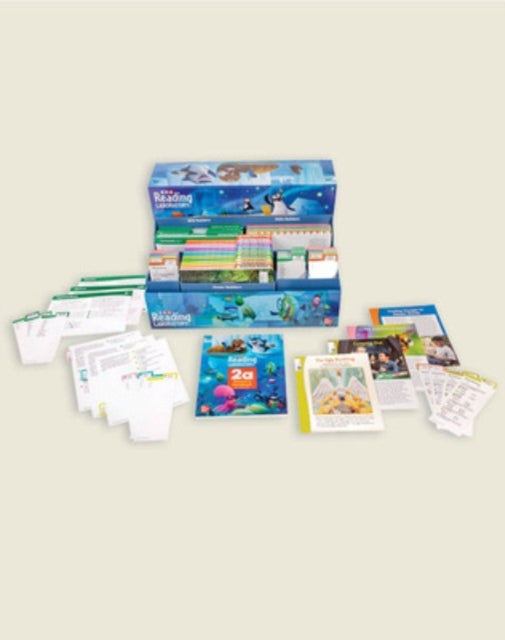 Book cover of: SRA Reading Laboratory 2a Kit (Updated ©2020). By: McGraw Hill