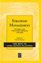 Book cover of: Strategic Management. By: J.M. Bryson