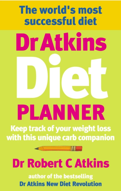 Book cover of: Dr Atkins Diet Planner. By: Robert C Atkins        