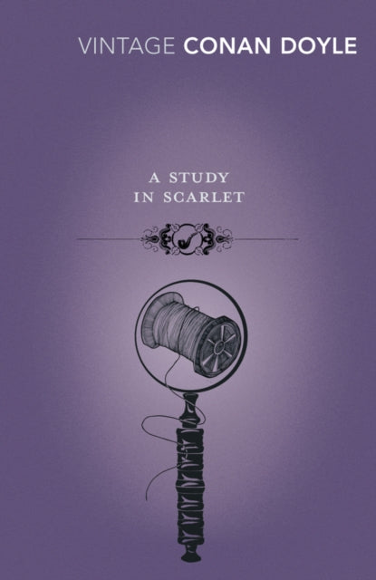 Book cover of: Study in Scarlet. By: Arthur Conan Doyle