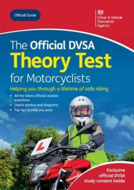 Official DVSA Theory Test for Motorcyclists, DVSA Theory Test Motorcyclists 9780115541292 Driver & Vehicle Standards Agency Staff Great Britain