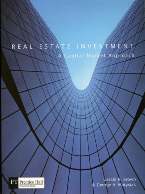 Book cover of: Real Estate Investment. By: Gerald R. Brown