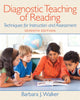 Book cover of: Diagnostic Teaching of Reading. By: Walker, Barbara J.
