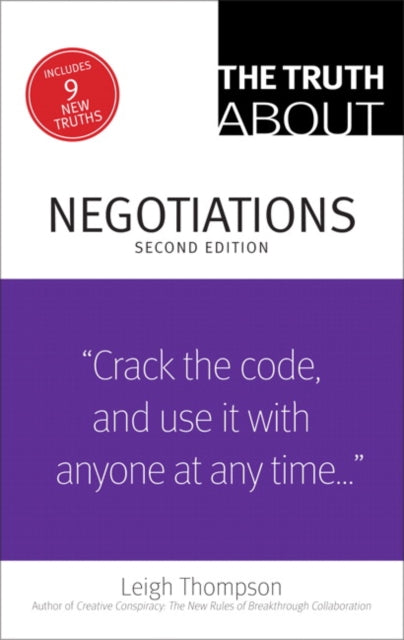 Book cover of: Truth About Negotiations, The. By: THOMPSON  LEIGH