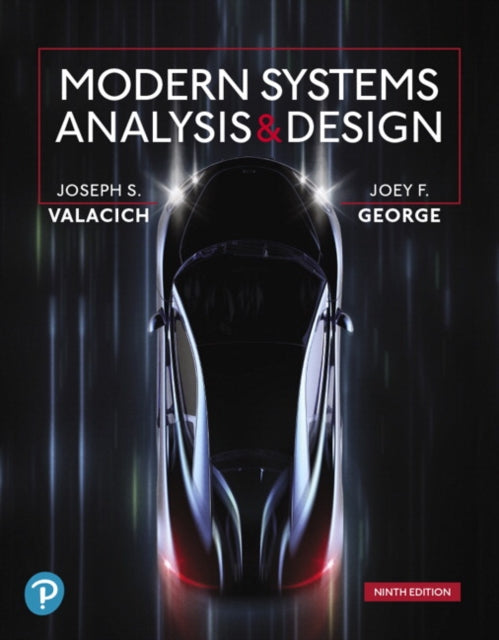 Book cover of: Modern Systems Analysis and Design. By: Joseph S. Valacich