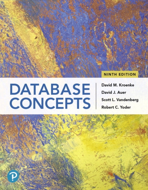 Book cover of: Database Concepts. By: David M. Kroenke