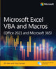Book cover of: Microsoft Excel VBA and Macros (Office 2021 and Microsoft 365). By: Bill Jelen