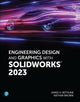Book cover of: Engineering Design and Graphics with SolidWorks 2023. By: JIM BETHUNE