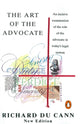 Book cover of: Art of the Advocate. By: Richard Du Cann