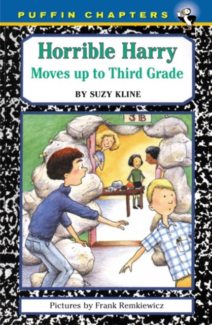 Book cover of: Horrible Harry Moves up to the Third Grade. By: Suzy Kline