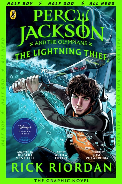 Percy Jackson and the Lightning Thief - The Graphic Novel (Book 1 of Percy Jackson) 9780141335391 Rick Riordan