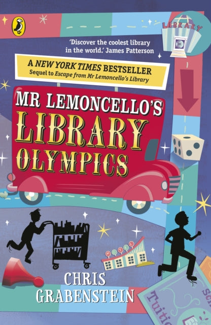 Book cover of: Mr Lemoncello's Library Olympics. By: Chris Grabenstein