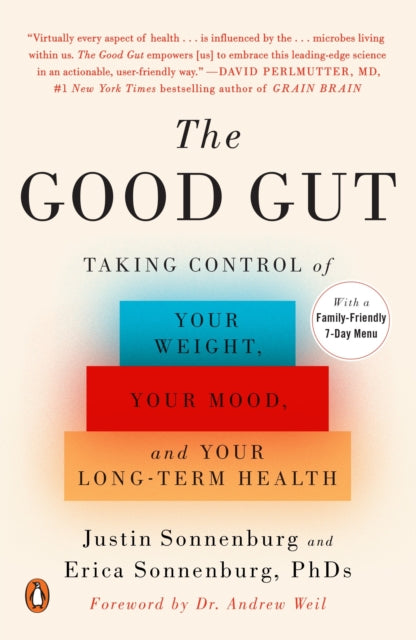 Book cover of: Good Gut. By: Justin Sonnenburg