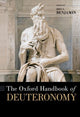 Book cover of: Oxford Handbook of Deuteronomy. By: Benjamin