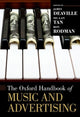 Book cover of: Oxford Handbook of Music and Advertising. By: James Deaville