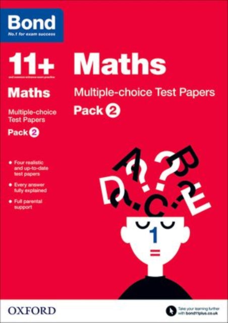 Bond 11+: Maths: Multiple-choice Test Papers (for GL Assessment & other 11 plus exams), Pack 2 9780192740861 Sarah Lindsay