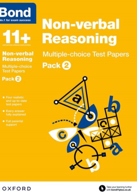 Bond 11+: Non-verbal Reasoning: Multiple-choice Test Papers (for GL Assessment & other 11 plus exams), Pack 2 9780192740885 Alison Primrose