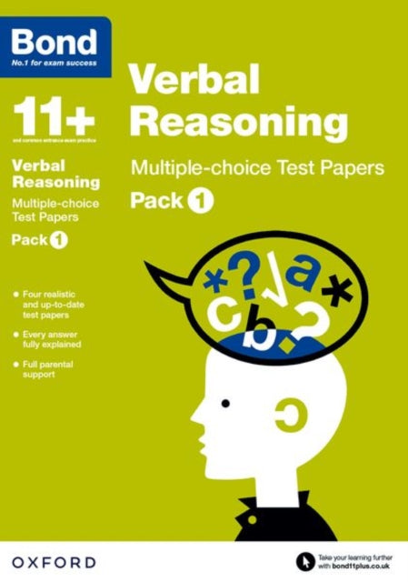 Book cover of: Bond 11+: Verbal Reasoning: Multiple-choice Test Papers (for GL Assessment & other 11 plus exams). By: Frances Down