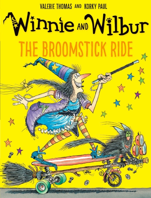 Book cover of: Winnie and Wilbur: The Broomstick Ride. By: Valerie Thomas