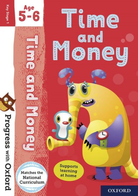 Book cover of: Progress with Oxford: Time and Money Age 5-6. By: Debbie Streatfield