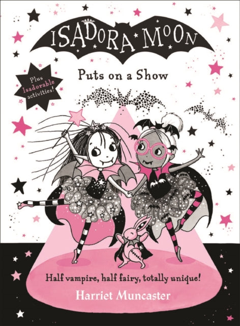 Book cover of: Isadora Moon Puts on a Show. By: Harriet Muncaster