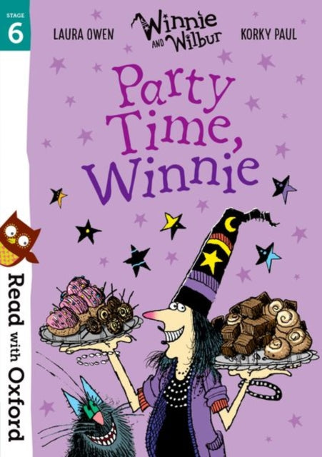 Book cover of: Read with Oxford: Stage 6: Winnie and Wilbur: Party Time, Winnie. By: Laura Owen