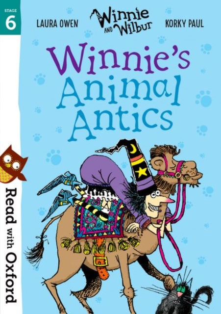 Book cover of: Read with Oxford: Stage 6: Winnie and Wilbur: Winnie's Animal Antics. By: Laura Owen