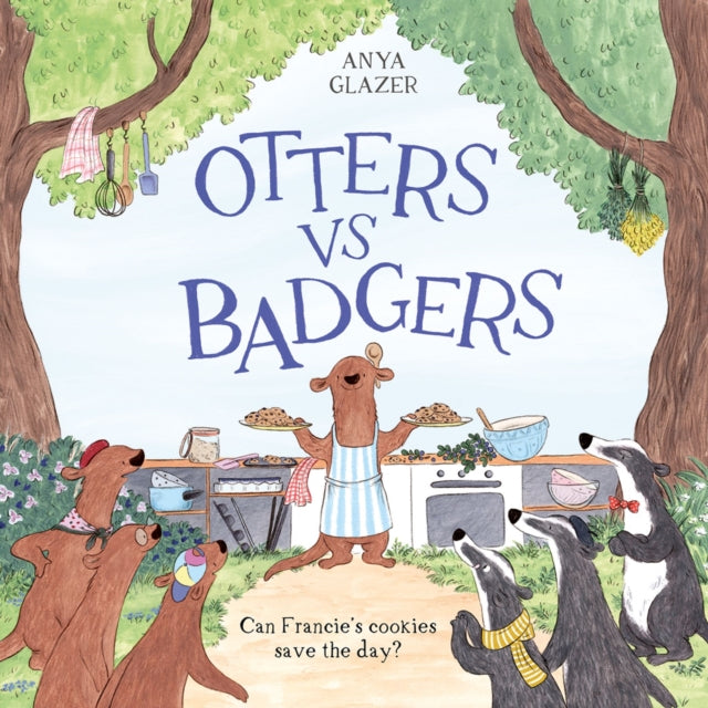 Book cover of: Otters vs Badgers. By: Anya Glazer